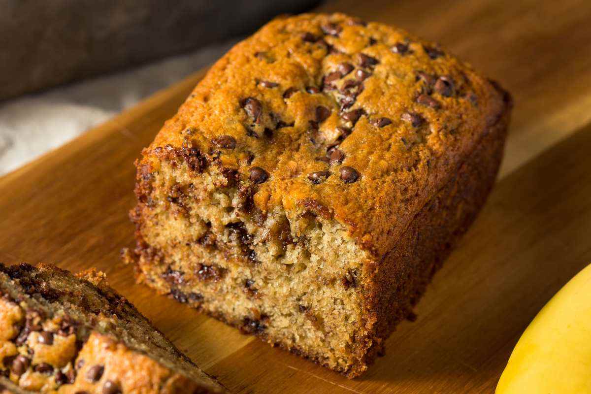 Dolce con gocce di cioccolato