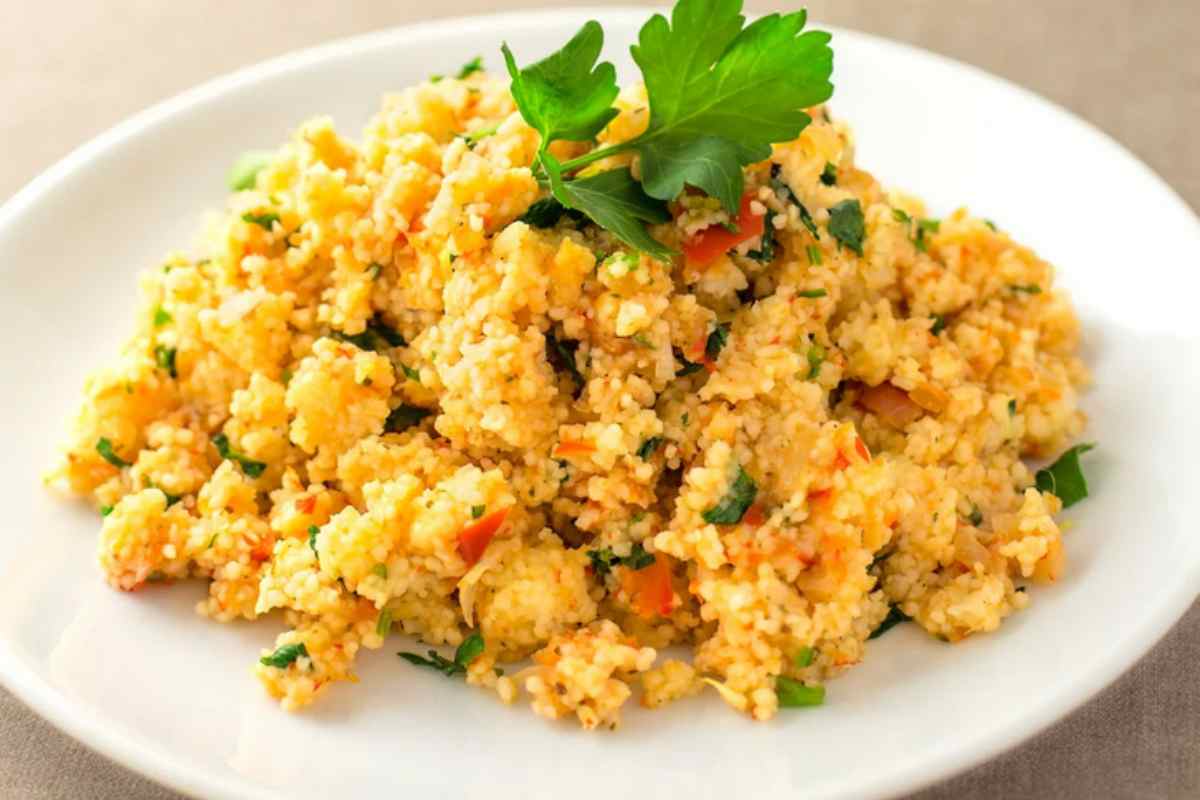 Piatto con cous cous