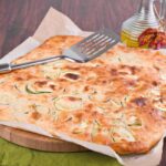 focaccia con zucchine
