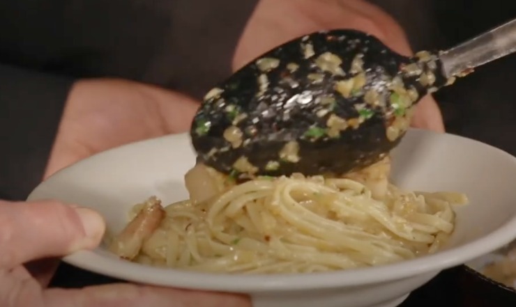 piatto di linguine
