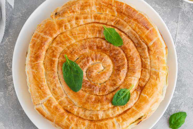 Torta salata girella