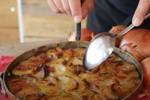 un pasticcio di patate