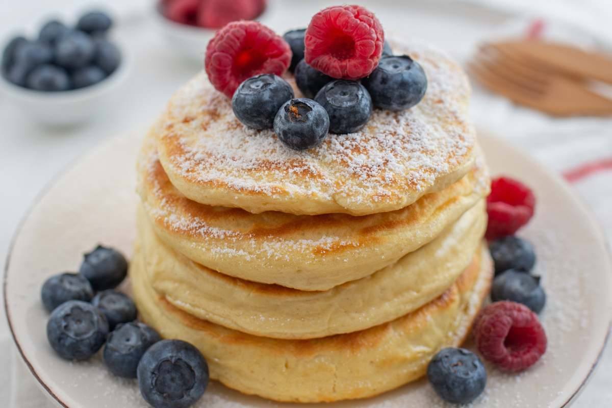 Pancake con frutta