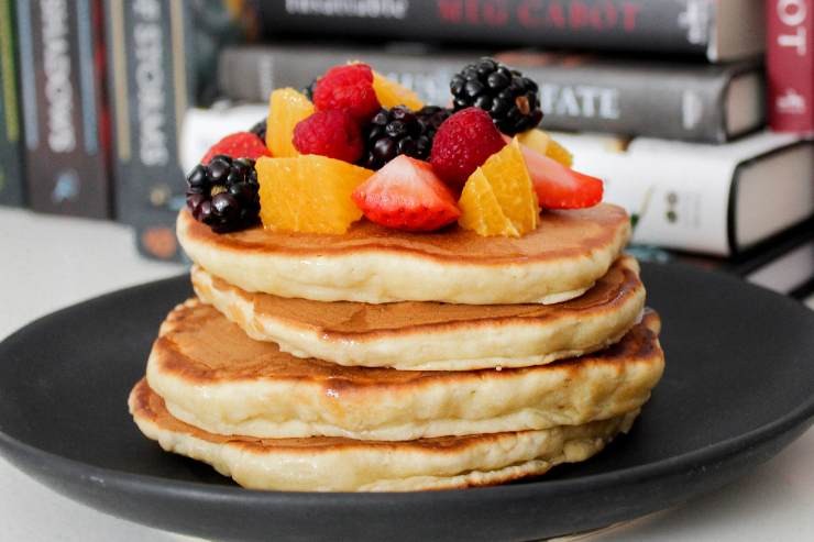 Pancake con frutta