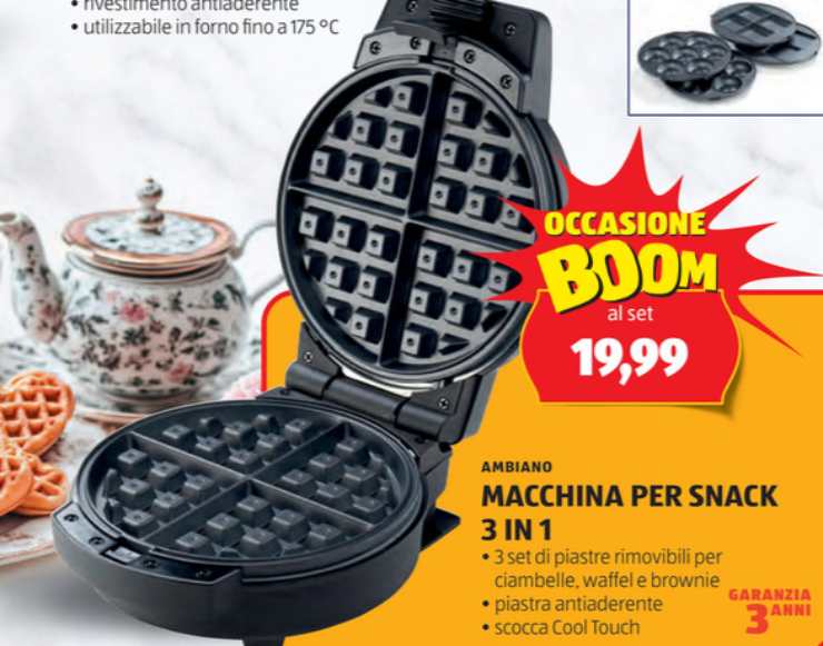 macchina per fare gli snack