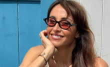 benedetta parodi con occhiali da sole
