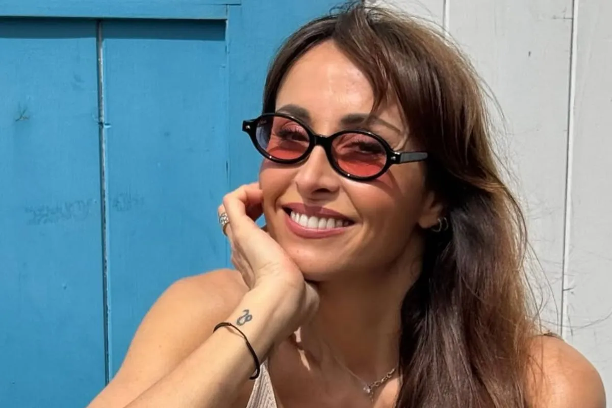 benedetta parodi con occhiali da sole