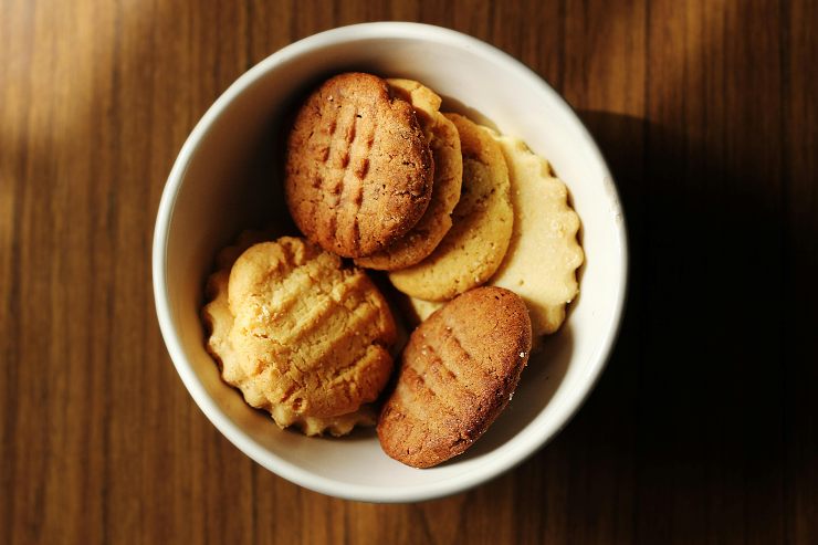 biscotti dentro ad una ciotola