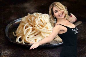 barbara d'urso e della pasta