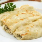cannelloni nel piatto