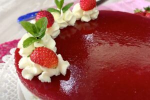 cheesecake fragole