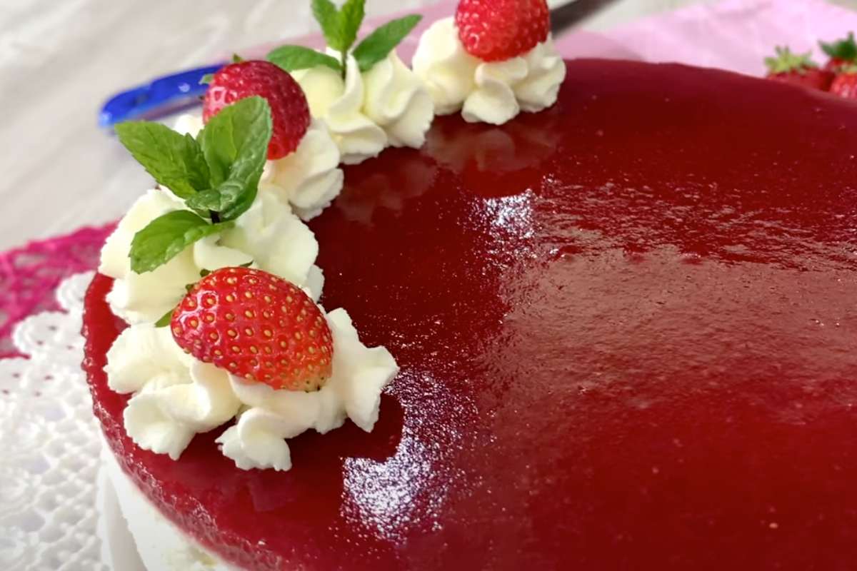 cheesecake fragole