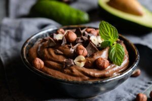 mousse nocciole e cioccolato