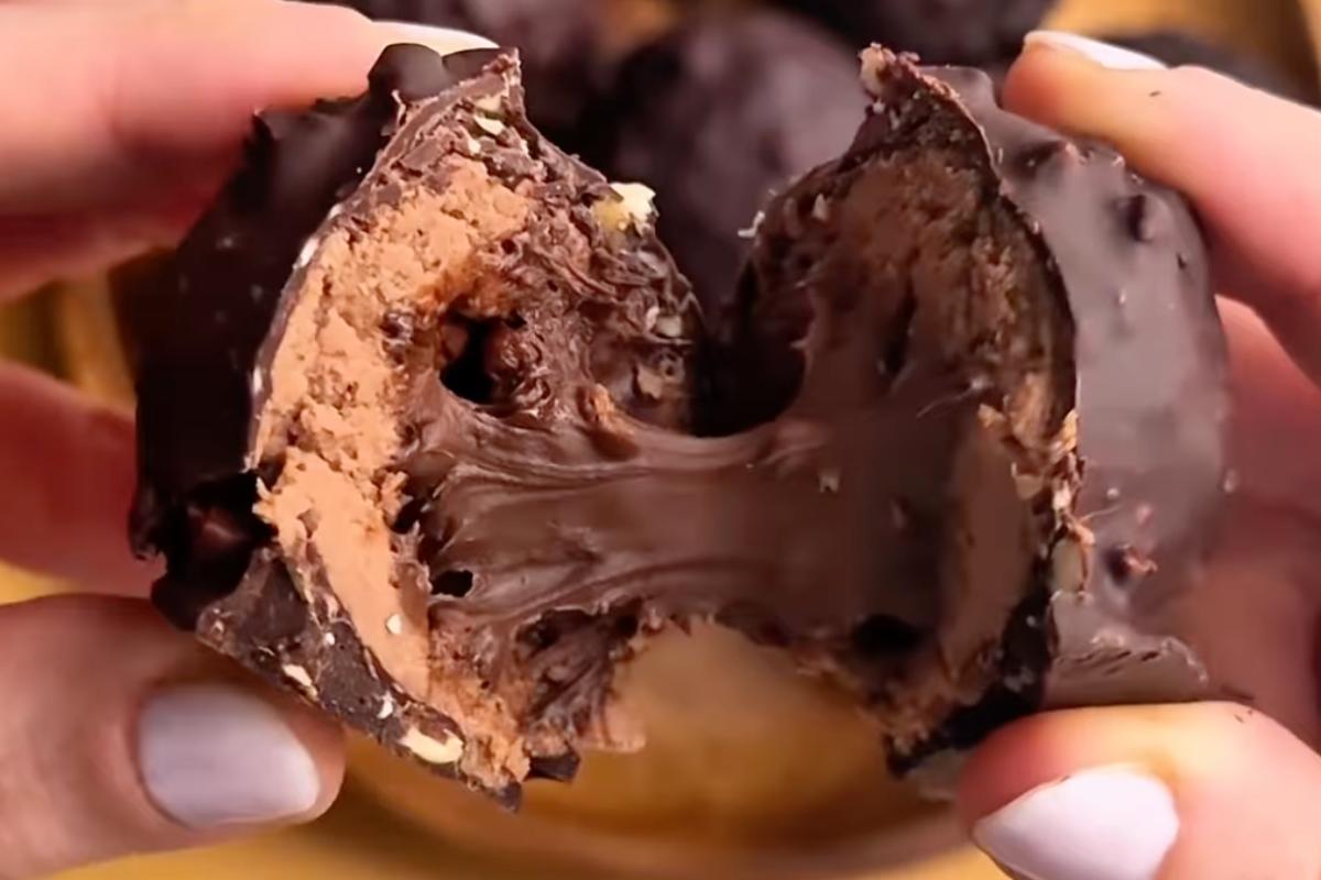 tartufino al cioccolato