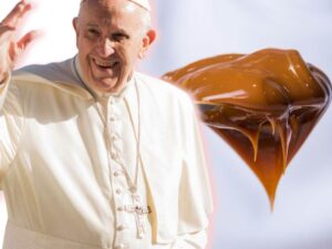 papa francesco e dulce de leche