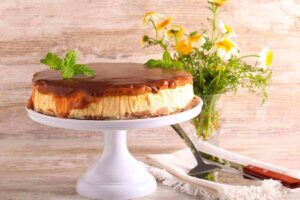 cheesecake al caramello