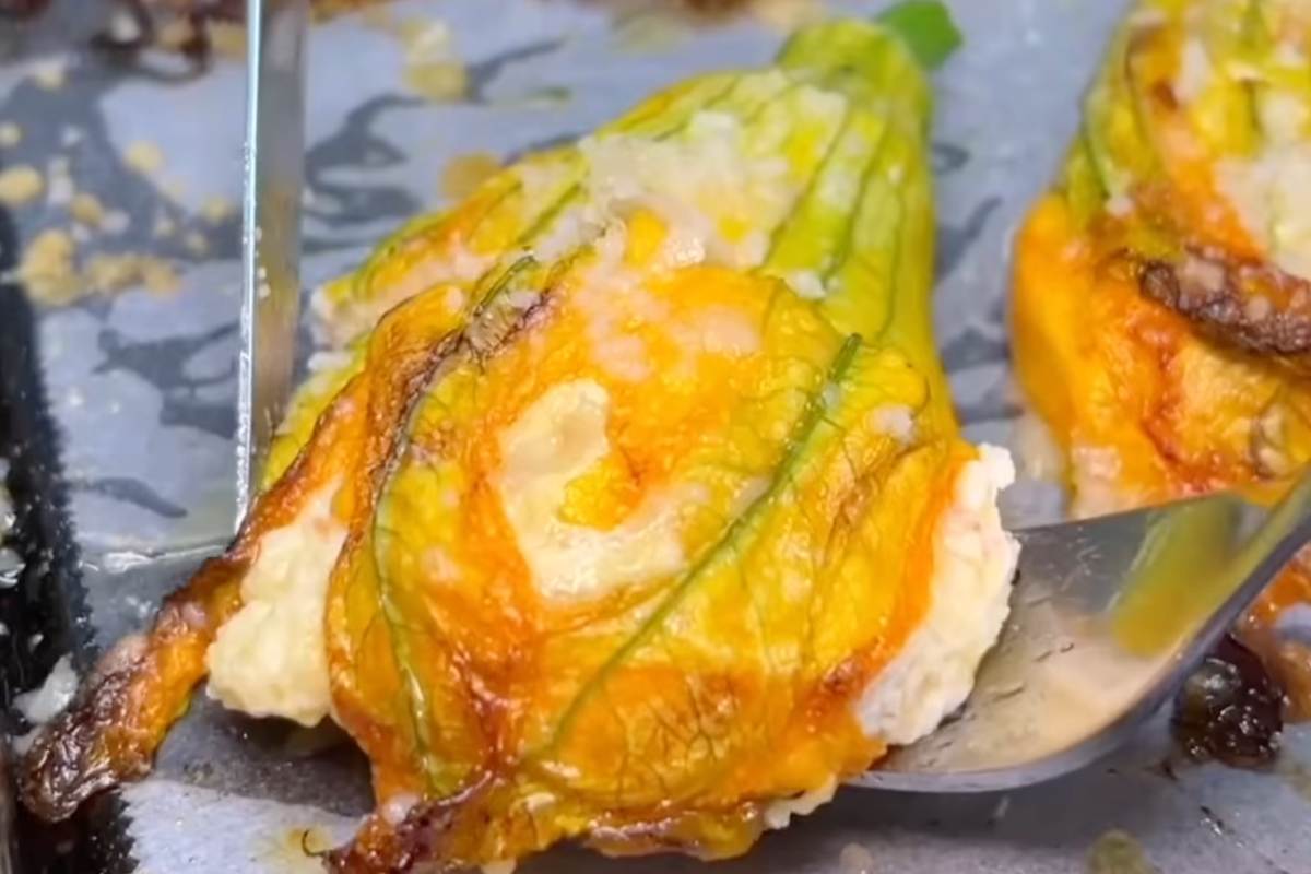 fiori di zucca ripieni