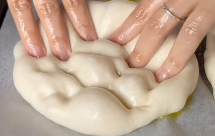 focaccina cruda