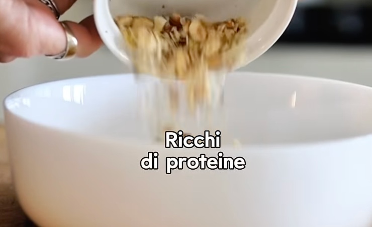 preparazione granola