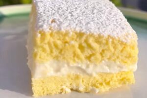 kinder paradiso su un piatto