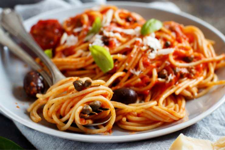 piatto di spaghetti