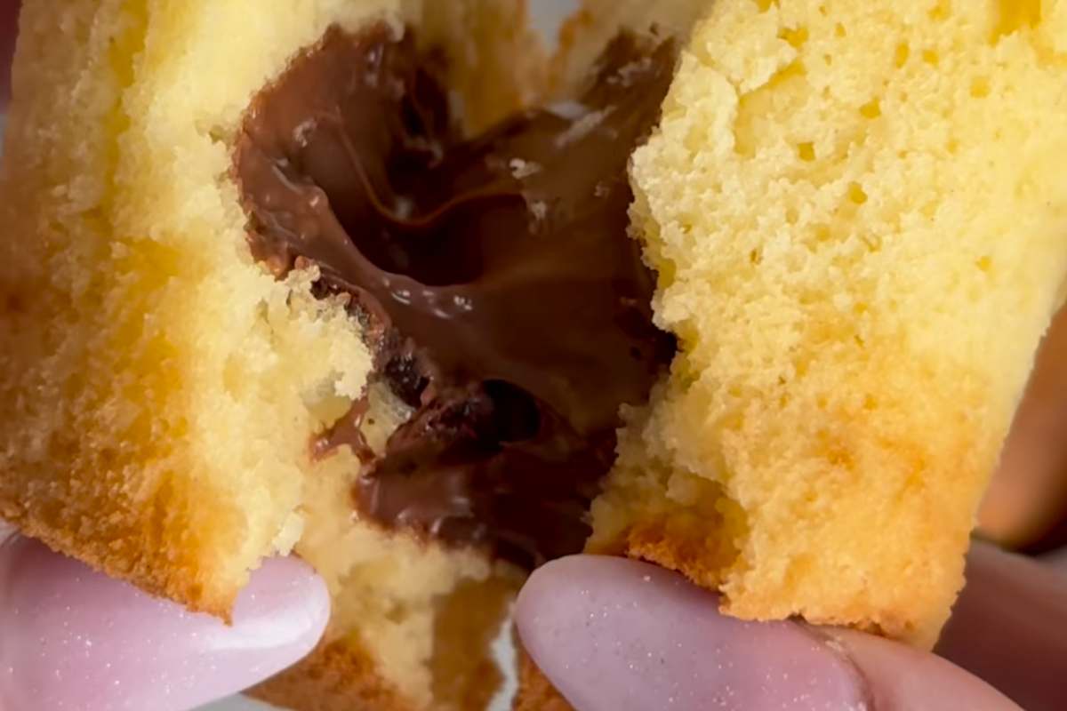 muffin nutella
