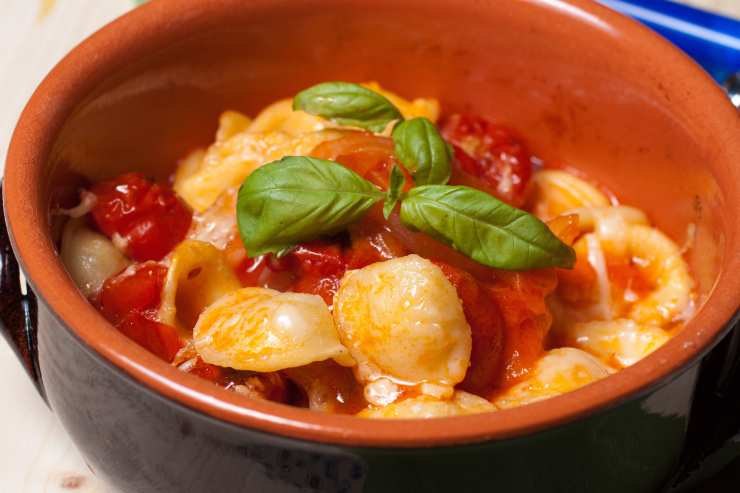 orecchiette alla sorrentina