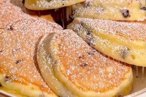 pancake ricotta e cioccolato