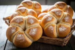 panini a forma di fiori