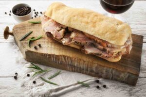 panino con la porchetta