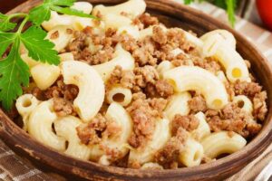 pasta con la salsiccia