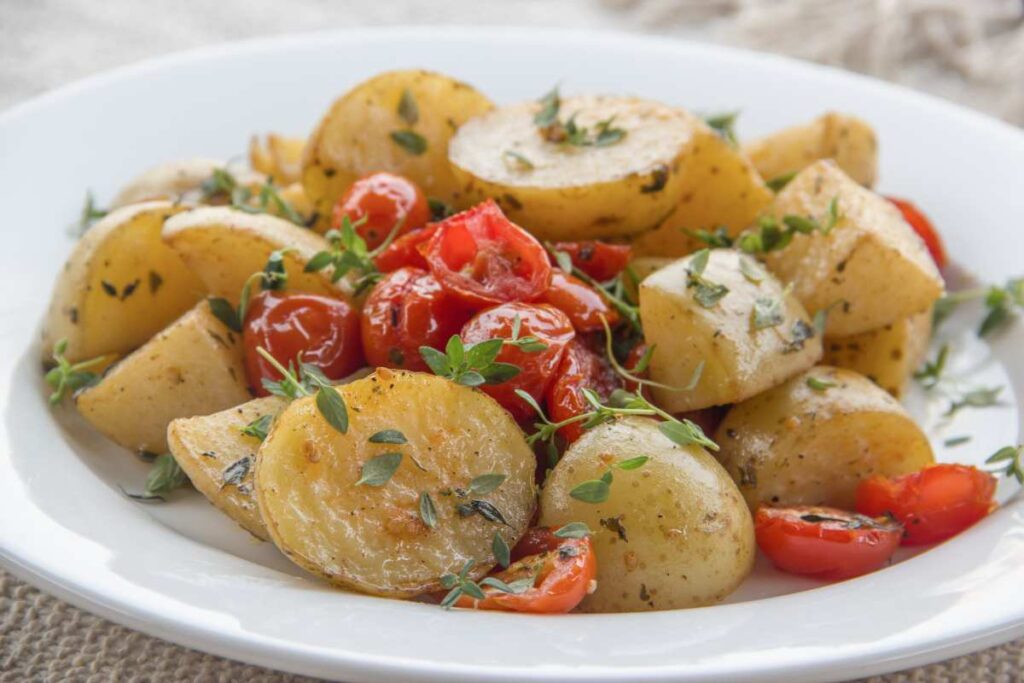 piatto di patate alla napoletana