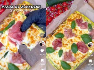 pizza di zucchine di giuseppe healthy