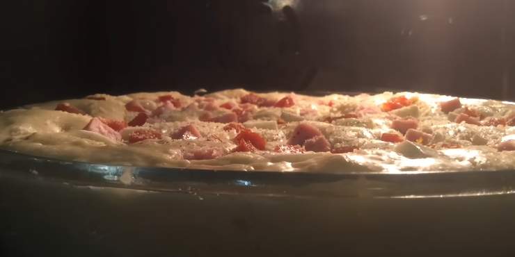 pizza rustica in forno
