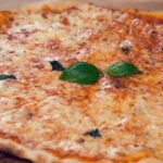 pizza in primo piano