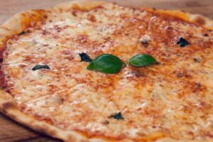 pizza in primo piano