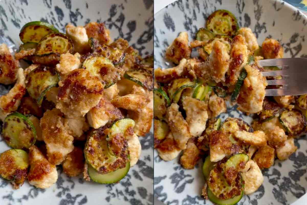 pollo con le zucchine