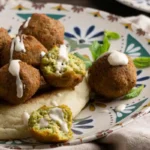 polpette di piselli ripiene