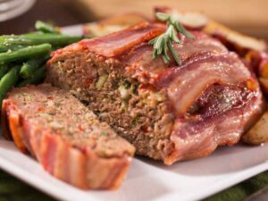 polpettone con pancetta