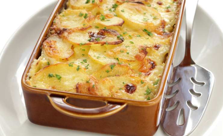pirofila con patate raganate