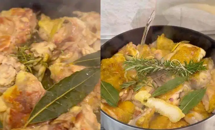 pollo in padella