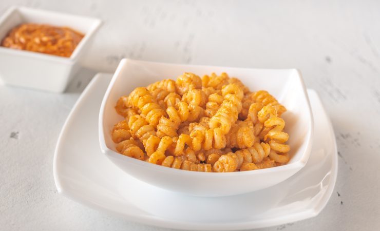 pasta al pesto rosso