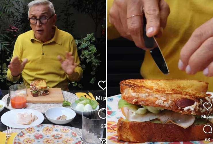 Bruno Barbieri french toast di colomba