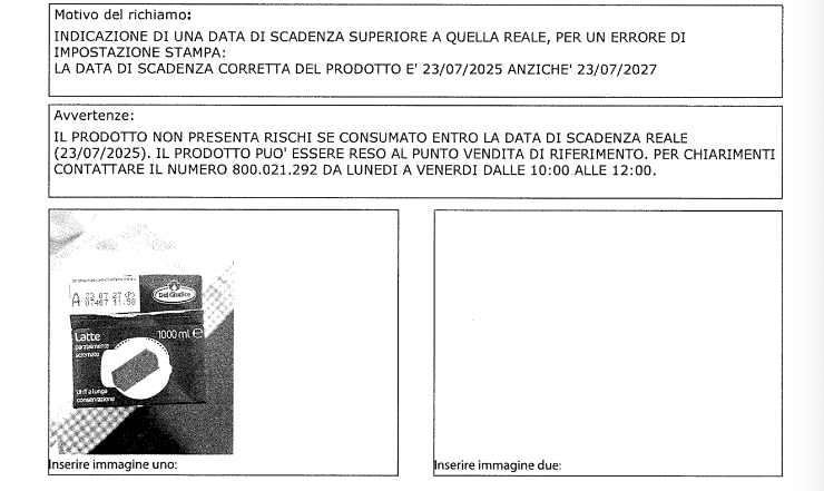 la nota del ministero