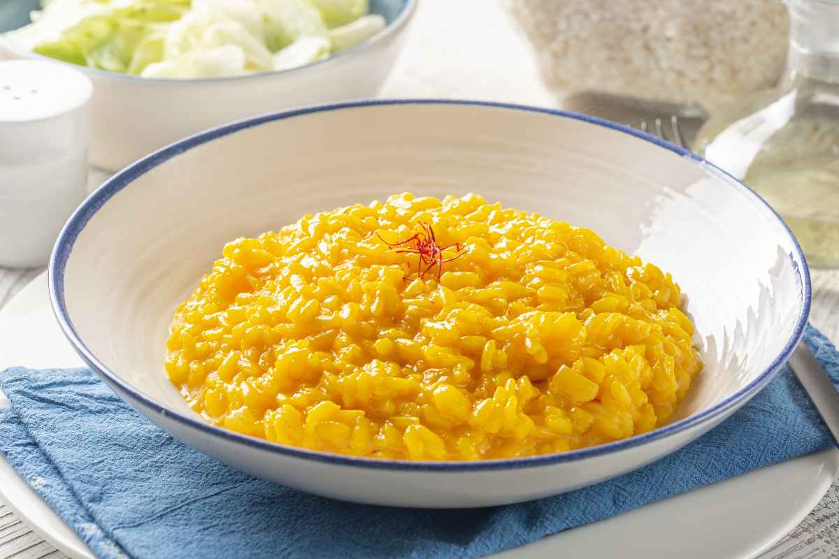 risotto allo zafferano