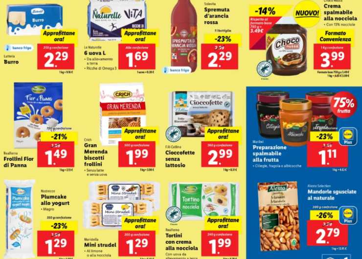 Volantino settimanale di Lidl