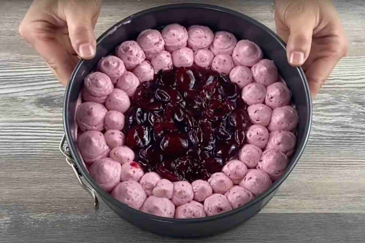 preparazione del semifreddo