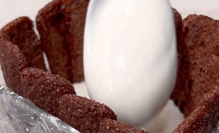 pavesini al caco con yogurt greco