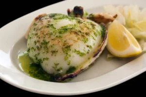 Seppia con salsa e limone