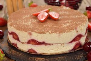 tiramisù con fragole